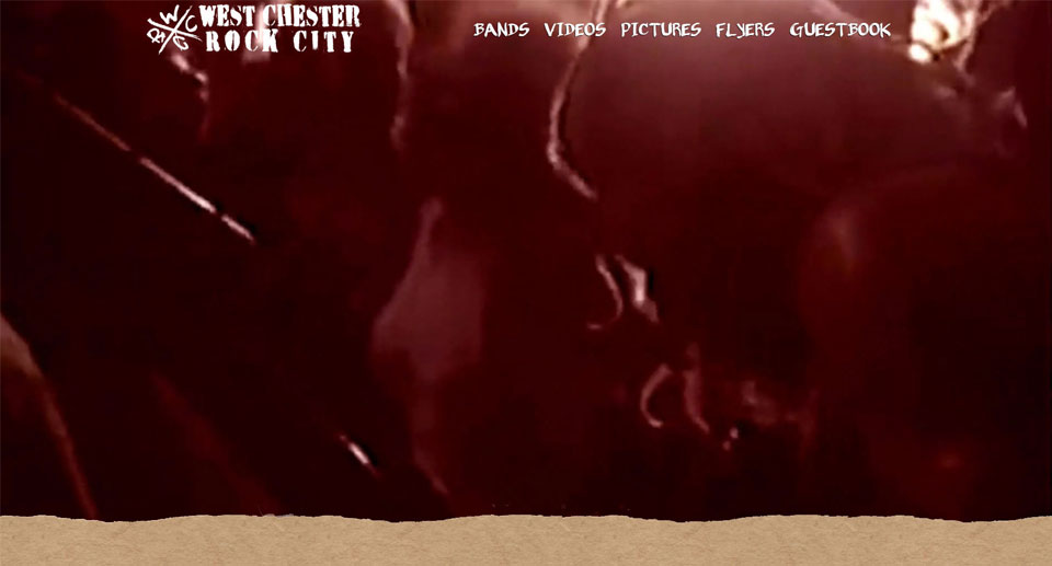 West Chester Rock City home page screenshot