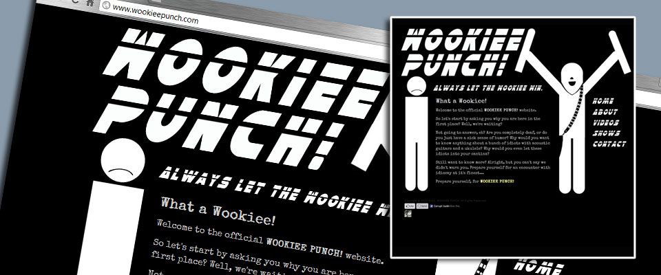 wookieepunch.com website preview